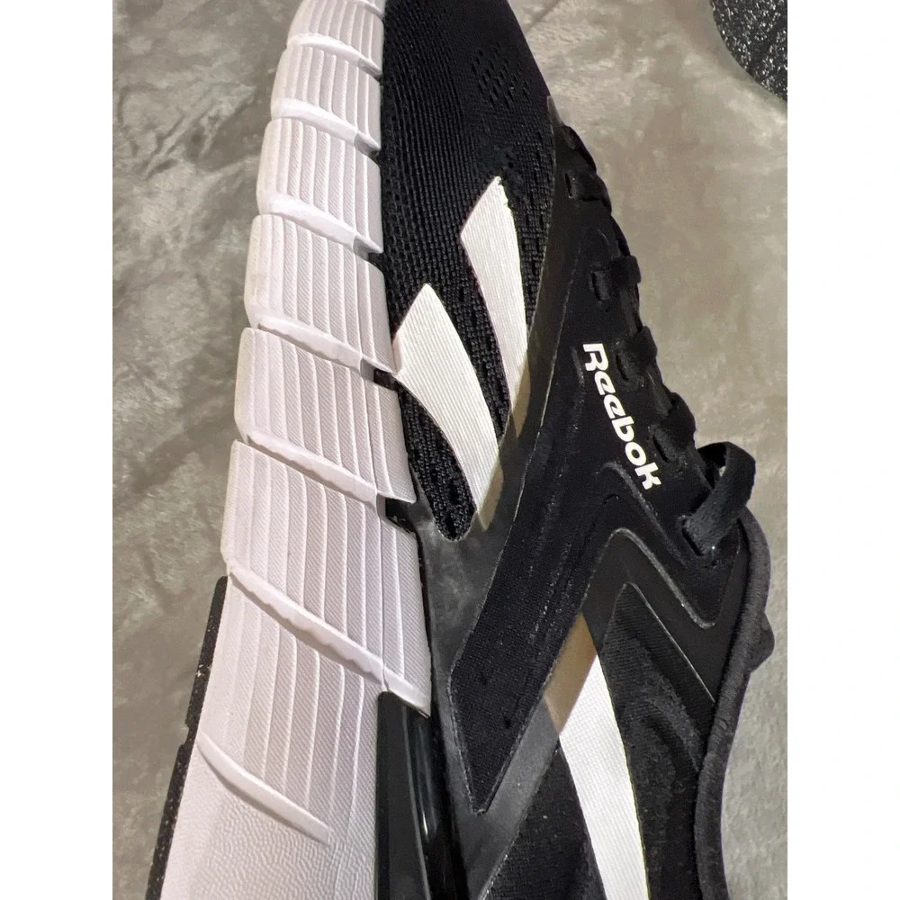 Reebok Nano Gym Men's Cross Training Shoes Size 11 Black White Athletic Sneakers
